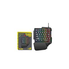 Teclado RGB para jogadores com uma mão AOAS M-100