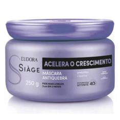 Máscara Capilar Siàge Acelera o Crescimento 250g - Eudora, 250g