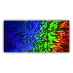 Quadro Decorativo Abstrato M 8 Kit Com 3 30X40 Cm