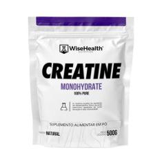 Creatina Monohidratada - 100% Pure - WiseHealth, 500g