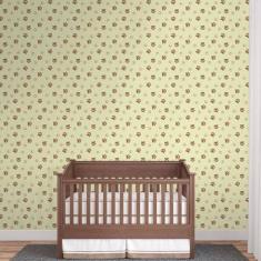 Papel De Parede Kids Patinhas Cachorro