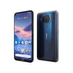 Smartphone Nokia 5.4 4G 128GB DUAL CHIP Octa-Core 4GB RAM Tela 6,39 Câm.Quádrupla+Selfie 16MP