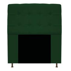Cabeceira Estofada Mel 90 Cm Solteiro Suede Verde