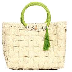 Bolsa biro 2422 palha qd. det alça encapada botão ping. 1078999