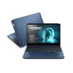 Notebook Gamer Lenovo Gaming 3i Intel Core i7-10750H, 8GB RAM, GeForce GTX 1650, SSD 512GB, 15.6 Full HD, Linux, Chameleon Blue - 82CGS00200