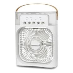 Mini Ventilador Climatizador Umidificador E Iluminação Led