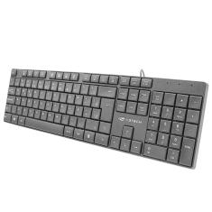 Teclado USB Multimídia KB-M11BK Preto - C3Tech
