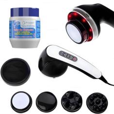 Aparelho de Massagem Orbital 2900 RPM  Corrente Russa com Infravermelh