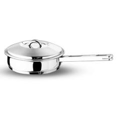 Frigideira Tramontina Solar Inox 20 cm 2,1 L com tampa