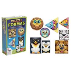 Puzzle Quebra Cabeça Formas Grow 3955