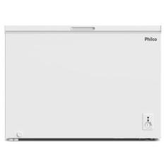 Freezer Philco Horizontal Pfh300b 299l Refrigerador Branco, 220V