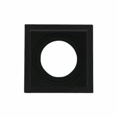 Spot de Embutir Quadrado Recuado PAR 30 Preto Save Energy, Preto