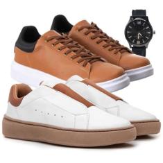 2 Tenis Casual Masculino Sneaker Oversize com Ajuste em Elastico Premi
