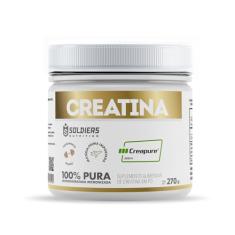 Creatina Creapure 270g - 100% Importada - Soldiers Nutrition