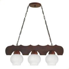 Pendente Muller Canga 3 Lâmpadas Envelhecido 303E - Luminárias Muller