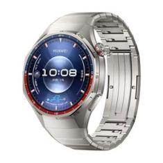 Smartwatch HUAWEI WATCH GT 6 Pro 46mm Bateria Até 21 Dias, Esportes, Análise ECG Titânio