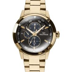 Relógio Masculino Technos Grandtech 6P57Aa/4P Dourado Multi