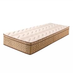 Colchão Solteiro Molas Ensacadas Corinto 24cmx88cmx188cm Bege
