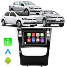 Kit Multimidia Android 7" Gol Voyage Saveiro G6 2013-2016 Carplay Wif