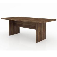 Mesa Reunião Para Escritório 200x100 CM ME4119 Nogal Tecno Mobili, Nog