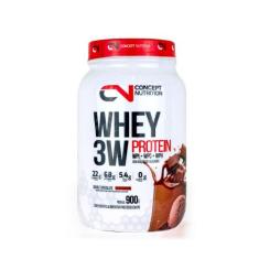 Whey Protein 3W - 900g - Concept Nutrition, Chocolate