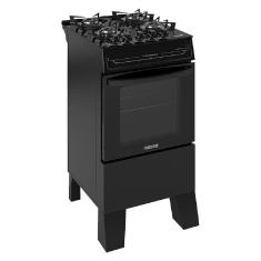 Fogão a Gás Itatiaia Electra Glass Plus 4 Bocas Mesa de Vidro - Bivolt