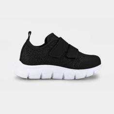 Tênis Infantil Bibi Energy Baby 2.0 Preto com Tiras-Unissex