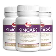 Kit 3 Simcaps Mix De Probióticos Vitafor 30 Cápsulas