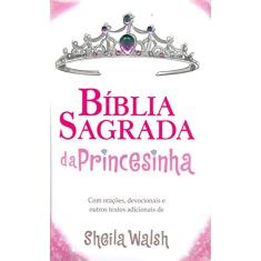 Bíblia Sagrada da Princesinha, NTLH, Capa Dura Almofada, Rosa Glitter