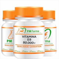 Vitamina D3 50.000 Ui 12 Capsulas - Pm Farma