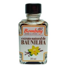 Extrato Natural De Baunilha 30ml Bombay