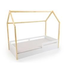 cama infantil montessoriana casinha tivoli branca e nature