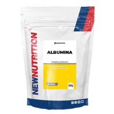 Suplemento em Pó Albumina 500g Natural NewNutrition Auxilia na Recuper