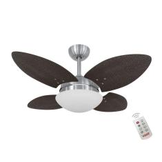Ventilador Lil Premium Tabaco 127V E Controle Remoto