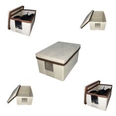 Kit 5 Caixa Sapato Com Visor e Tampa Mini Praticidade Armazenamento Tênis Bota Chinelo