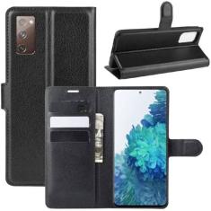 Capa Capinha Carteira Samsung S20 FE com Porta Cartão - Armyshield