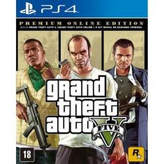 Grand Theft Auto V Premium Online Edition Gta V Gta 5 Para Ps4  - Rock