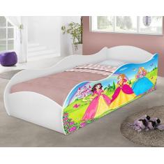 Cama Quarto Infantil Carro com Colchão - DULLAR Móveis, Princesas