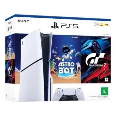 Console Playstation 5 Slim Disk Pacote Astro Bot E Gran Turismo 7 - SO