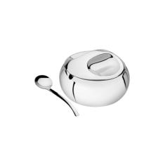 Açucareiro Tramontina em Aço Inox com Colher