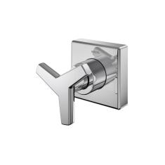 Acabamento Para Registro Docol City 877506 Para Base Deca 1/2&quot;, 3/4&quot; E 1&quot; Cromado