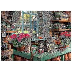 Quebra-cabeça de 1000 peças 3D ow Cats para adultos e crianças