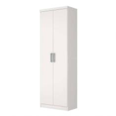 Armário Multiuso Henn 2 Portas 6 Prateleiras Margarida Branco
