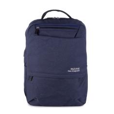 Mochila para Notebook Executiva Ht-8018 Tecido Impermeavel Entrada Usb Poliester - Azul Marinho