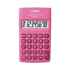 Calculadora de Bolso HK-815L 8 Dígitos Pilha AA Rosa Casio