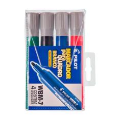 Pincel Para Quadro Branco 4 Cores WBM 7 Pilot