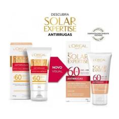 Protetor Solar L'Oréal Paris Solar Expertise Antirrugas COM COR FPS 60
