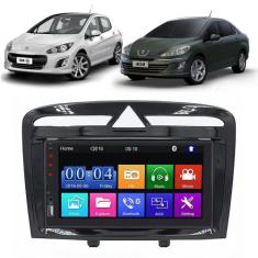 Kit Multimídia Mp5 Peugeot 408 308 2012 2013 2014 2015 2016 2017 2018 