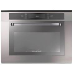 Micro-ondas De Embutir Brastemp Com 40 Litros De Capacidade E Grill Inox Bmo40ar - 220V