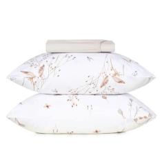 Jogo de Lençol Altenburg Toque Acetinado Casal 3 Peças 138x188x28, UN,